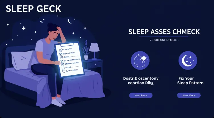 ⏰ 불규칙 수면? 자가 체크리스트로 건강 진단하고 꿀잠 되찾아요! 😴