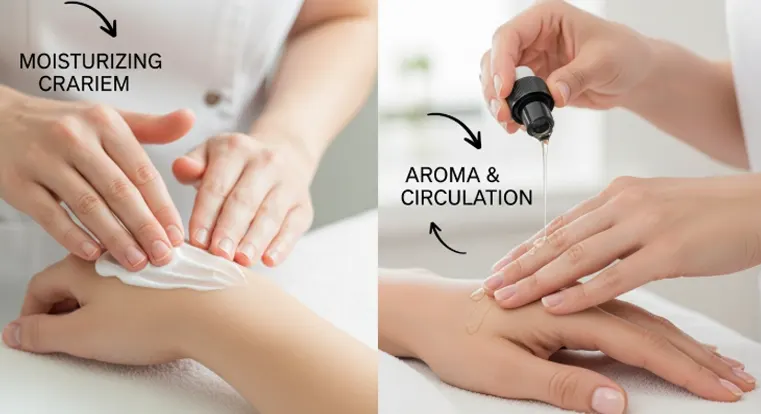 🧴 크림마사지와 아로마마사지, 초보도 이해할 수 있는 차이점 안내서